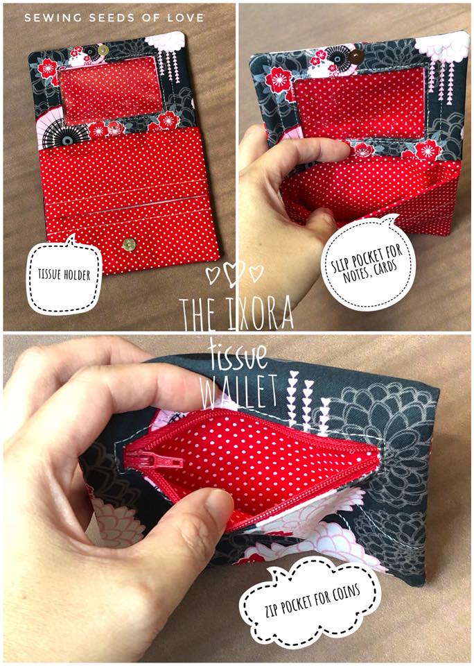 Seedlings 102 - Ixora Tissue Wallet Workshop