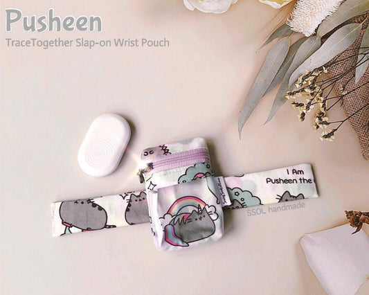 SG TraceTogether Wrist Pouch - Pusheen