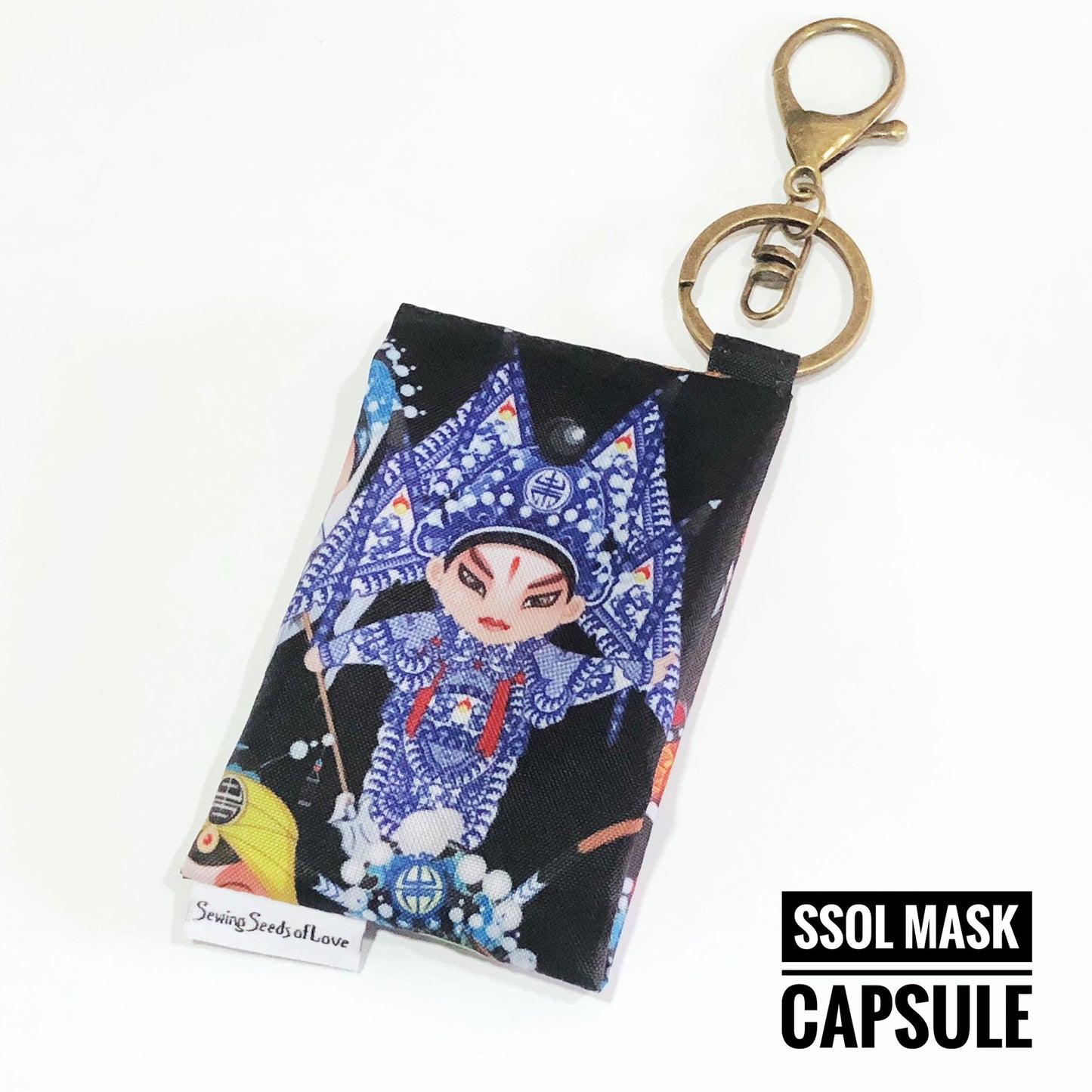 Mask Capsule - Chinese Opera Characters