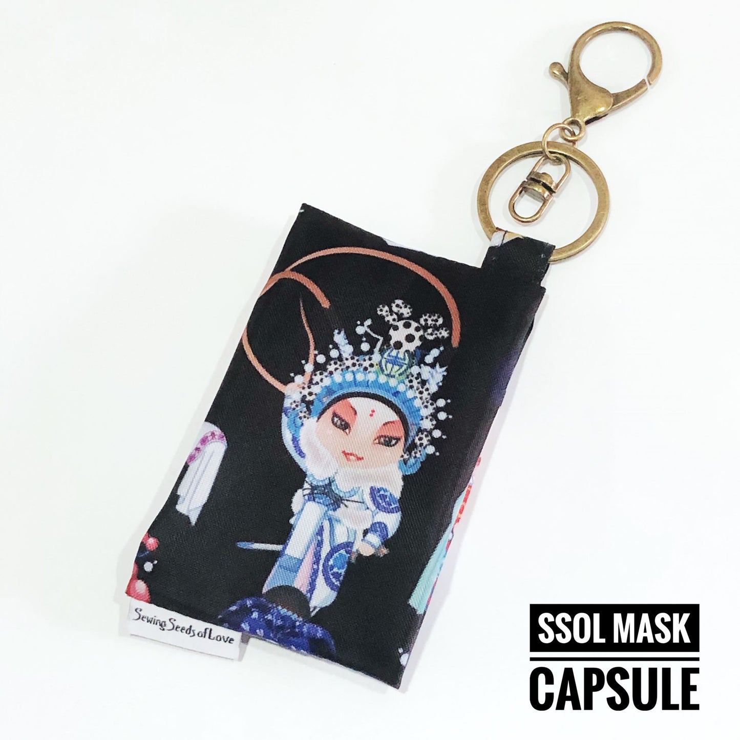 Mask Capsule - Chinese Opera Characters