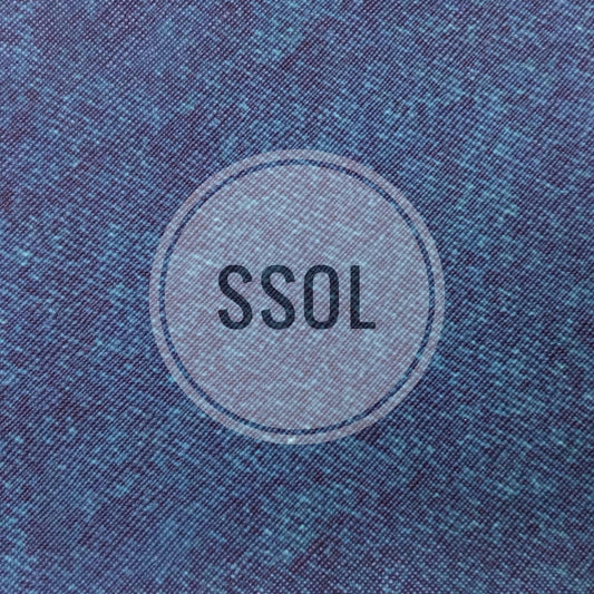 Vinyl/PU Leather - Denim 02