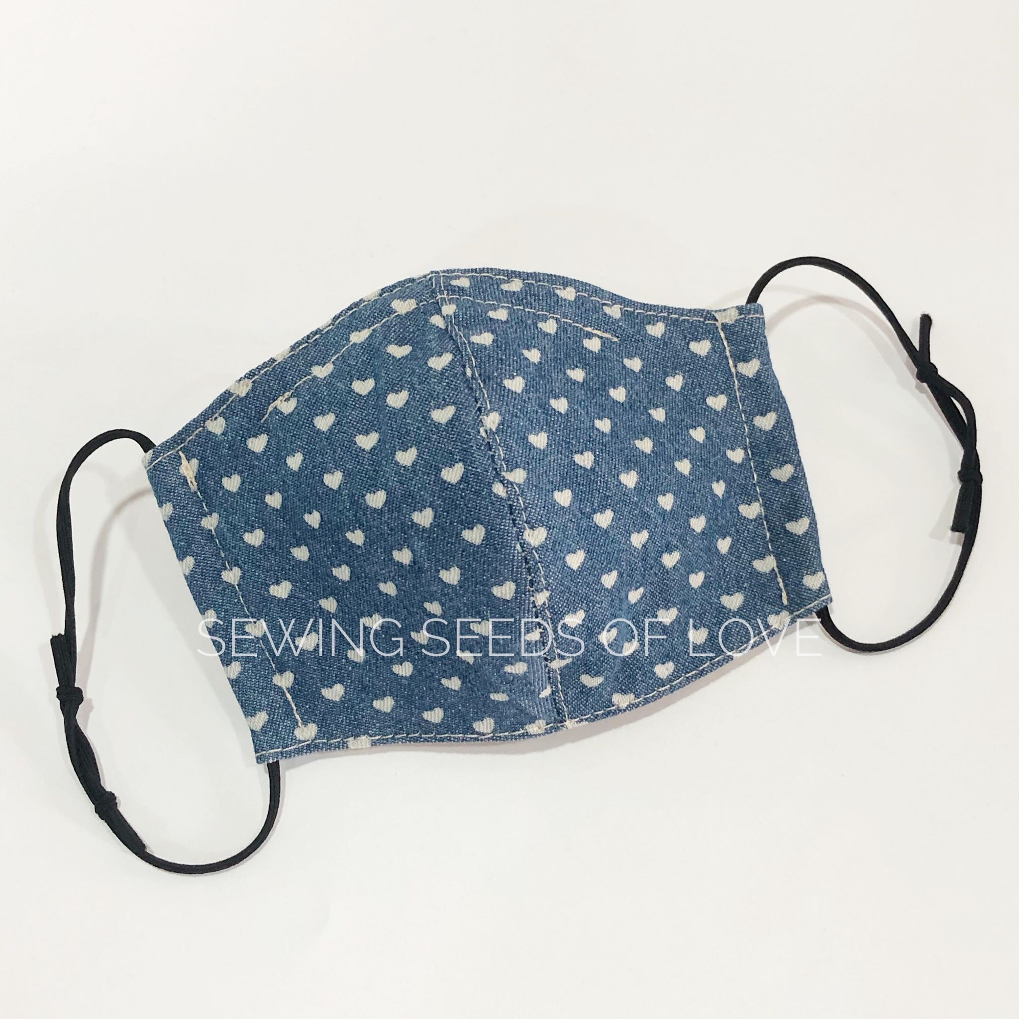 Kids Denim Mask – Sewing Seeds of Love Studio