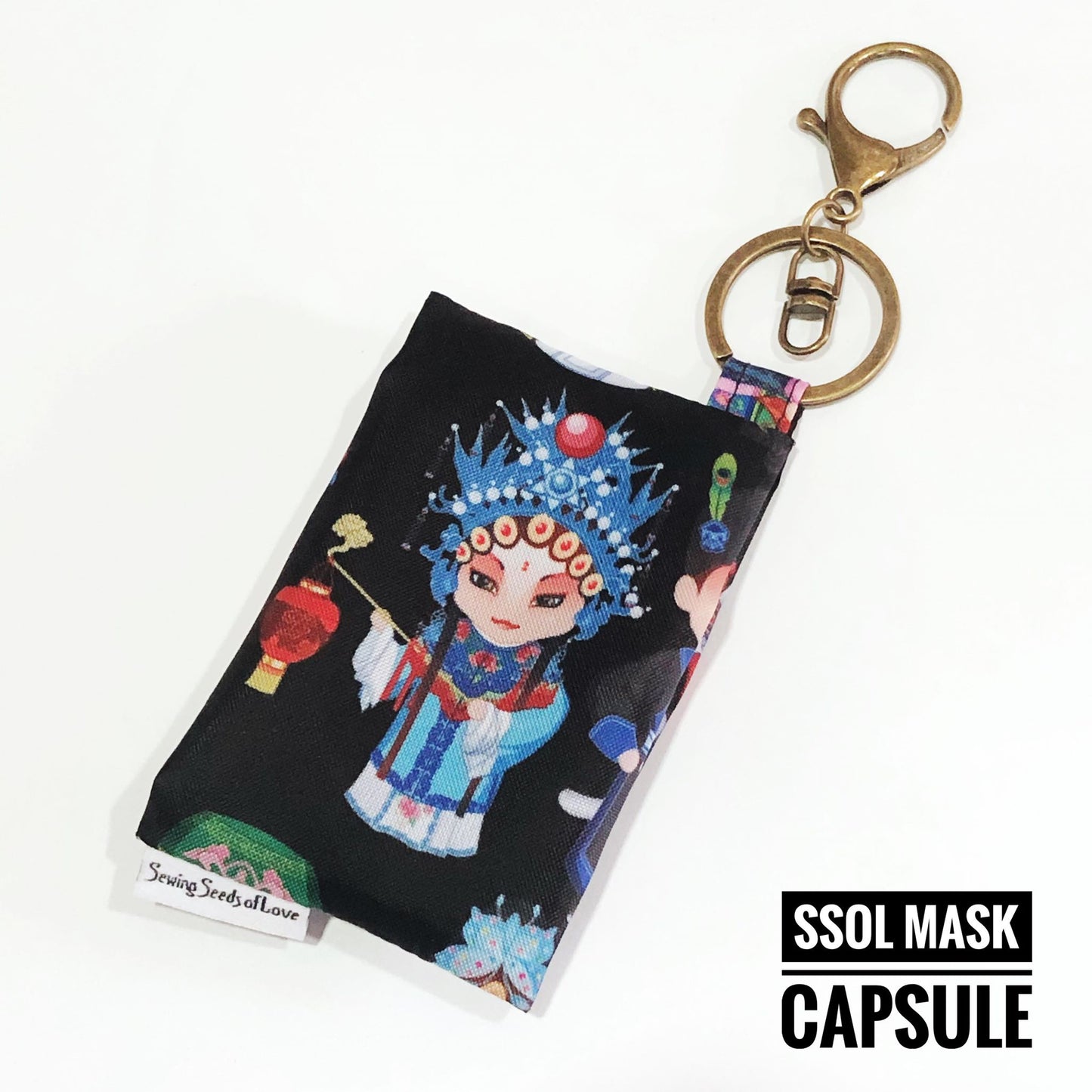 Mask Capsule - Chinese Opera Characters