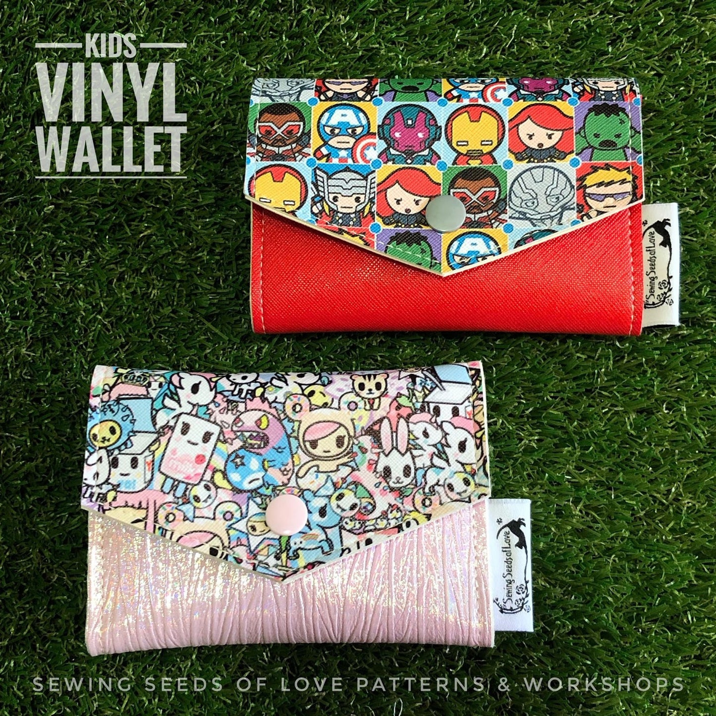 Seedlings 102 - Kids Vinyl Wallet Workshop