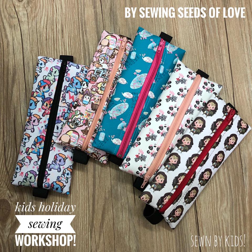 Seedlings 101 - Elastic Band Pencil Case Workshop