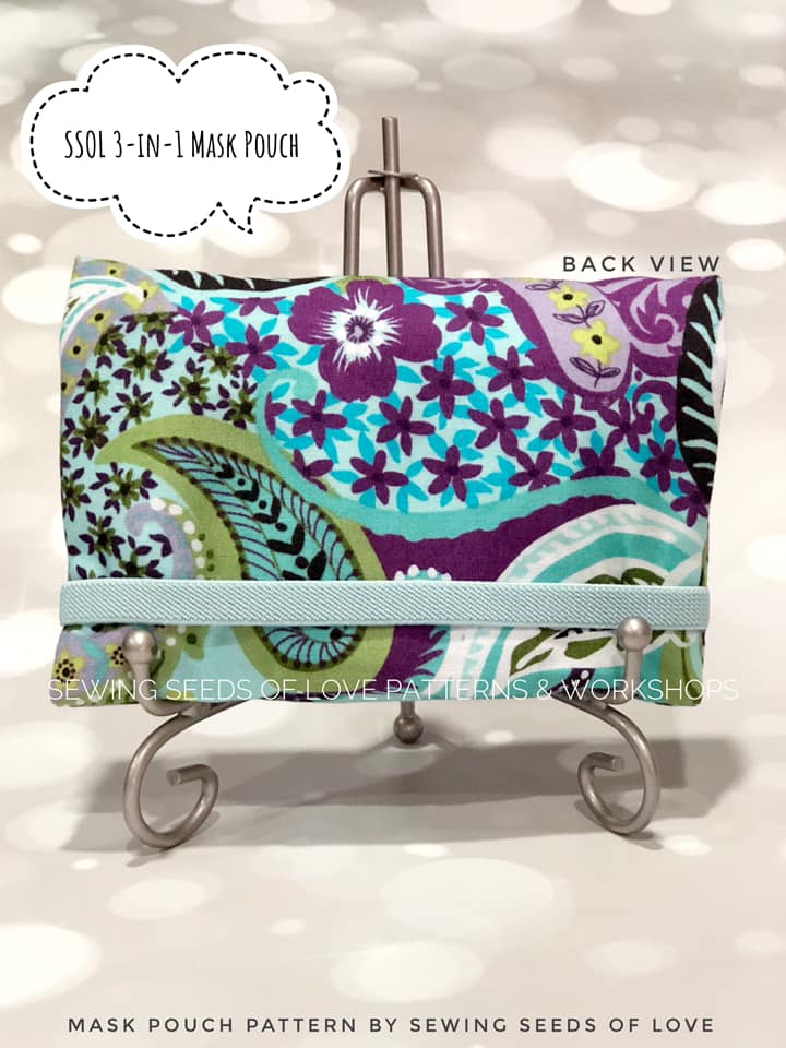 3-in-1 Mask Pouch Pattern