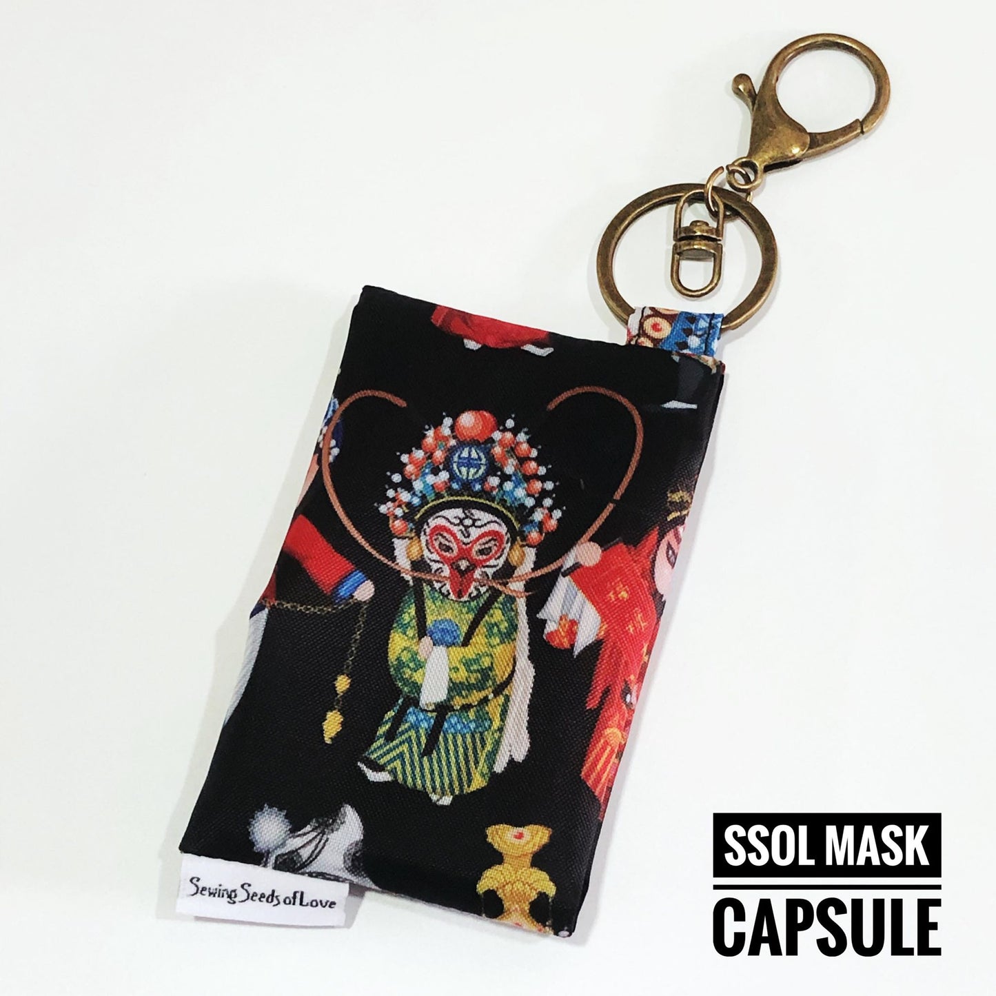 Mask Capsule - Chinese Opera Characters