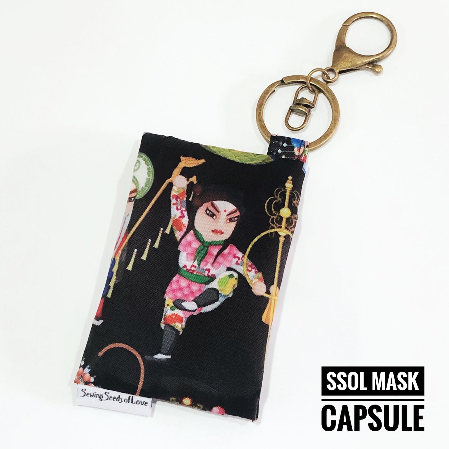 Mask Capsule - Chinese Opera Characters