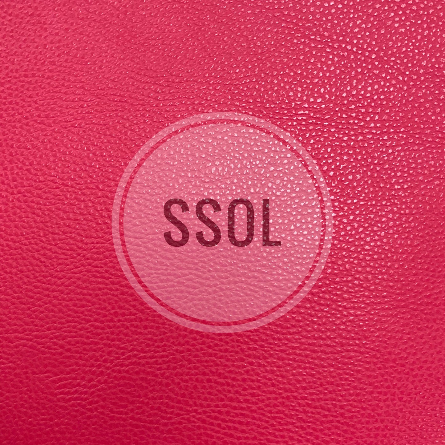 Vinyl/PU Leather - Plain Solids Textured 09 (Rose Pink)