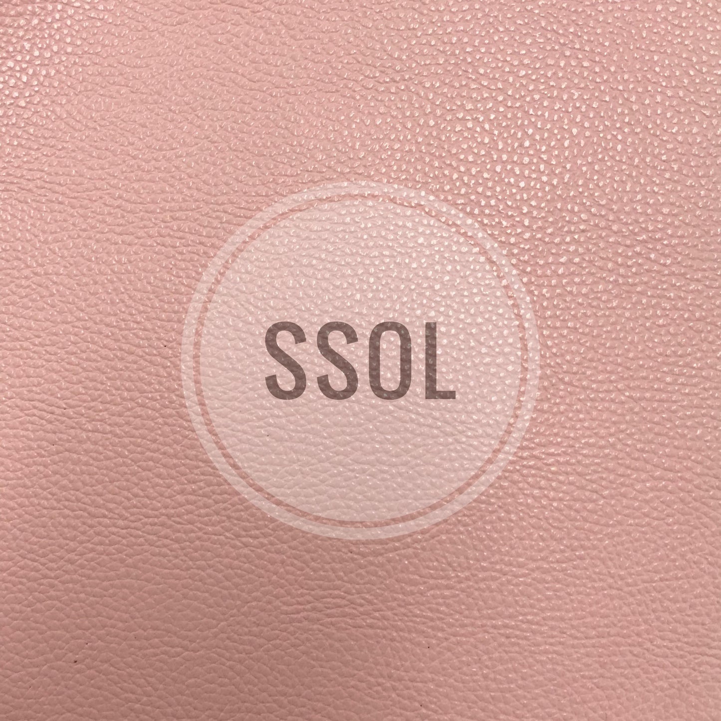 Vinyl/PU Leather - Plain Solids Textured 08 (Pale Pink)