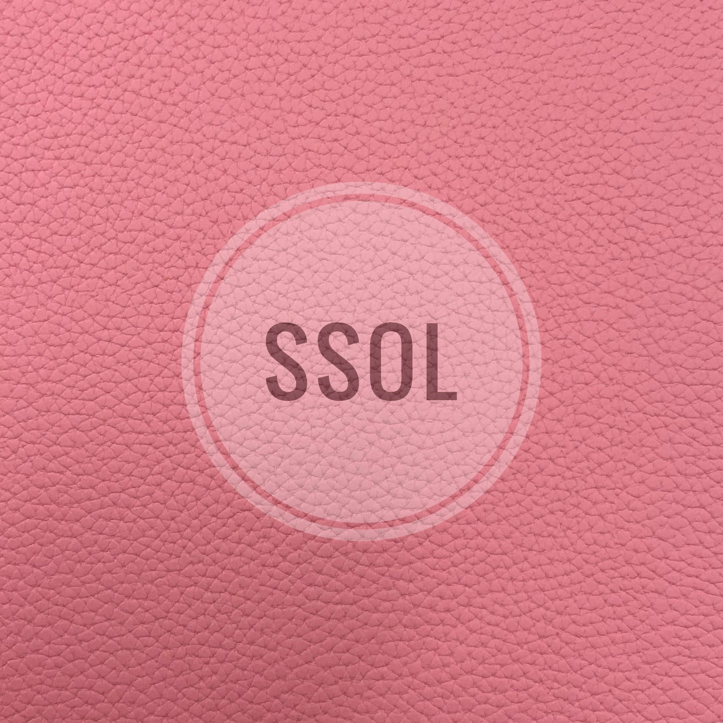 Vinyl/PU Leather - Plain Solids Textured 07 (Light Pink)