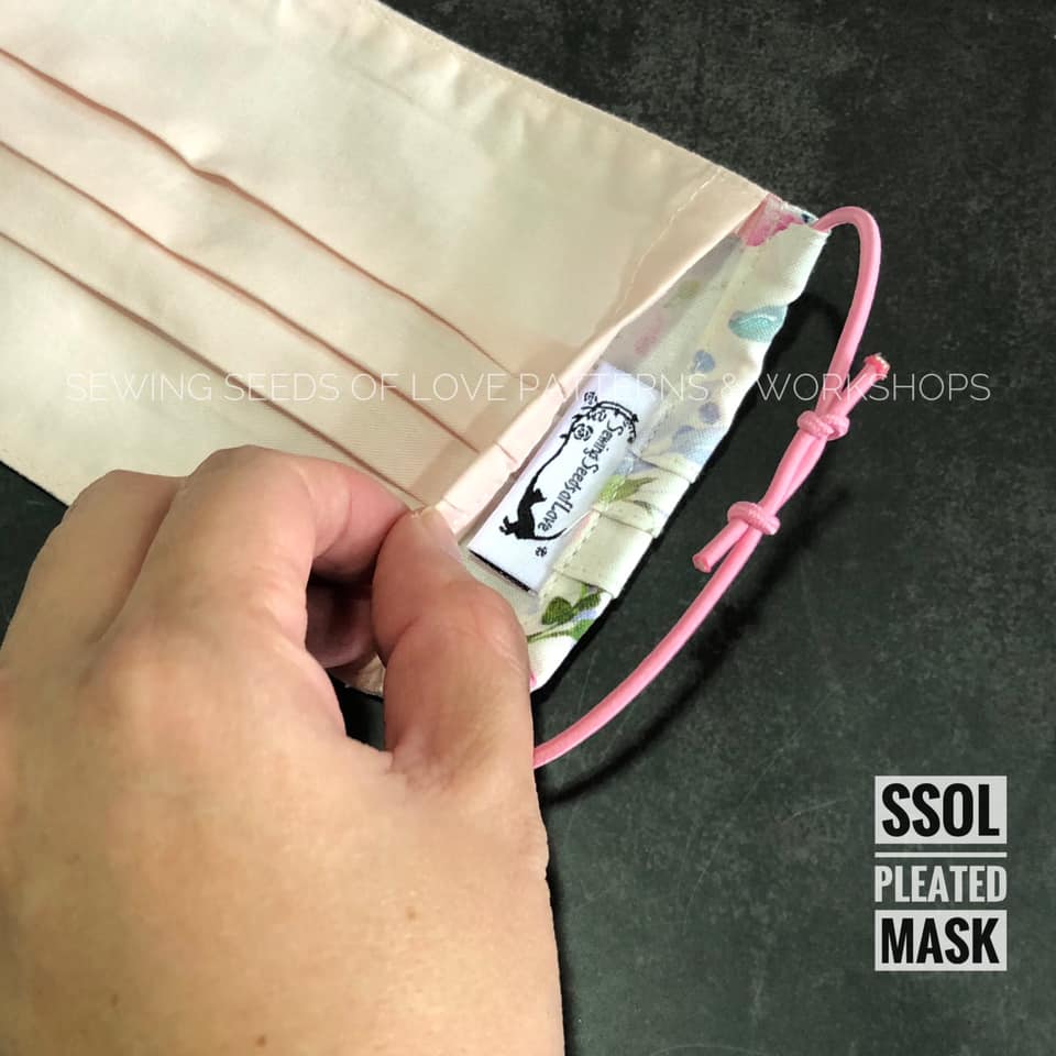 SSOL Pleated Mask/Mask Cover Pattern
