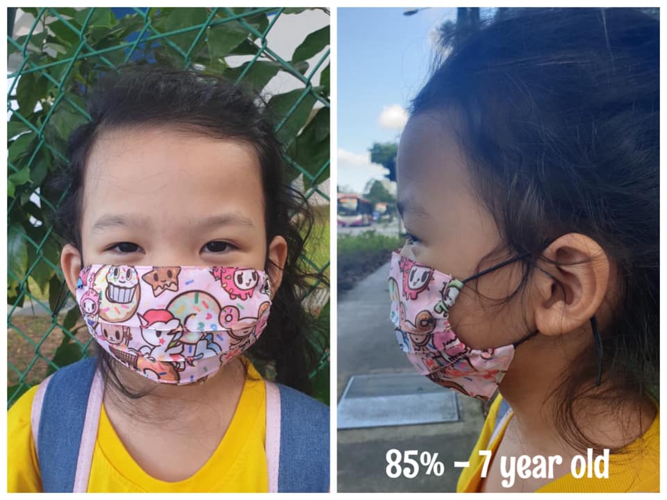 SSOL Pleated Mask/Mask Cover Pattern