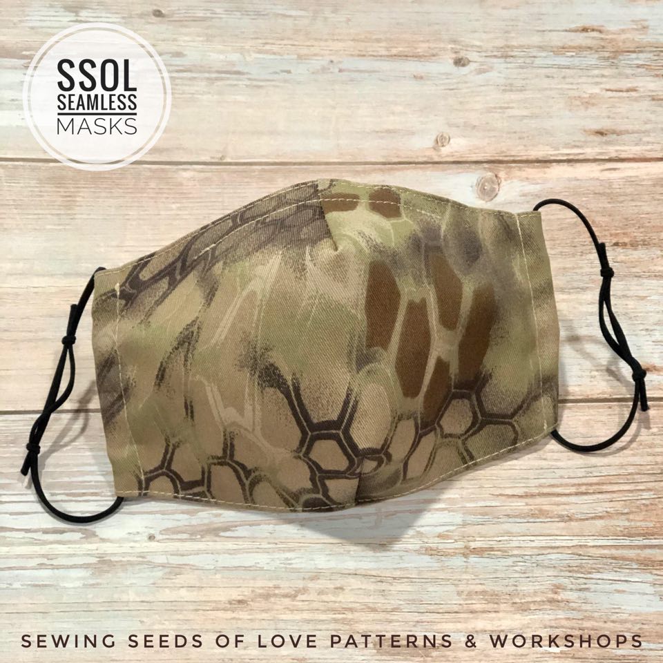 SSOL Seamless Mask Pattern (FREE!)