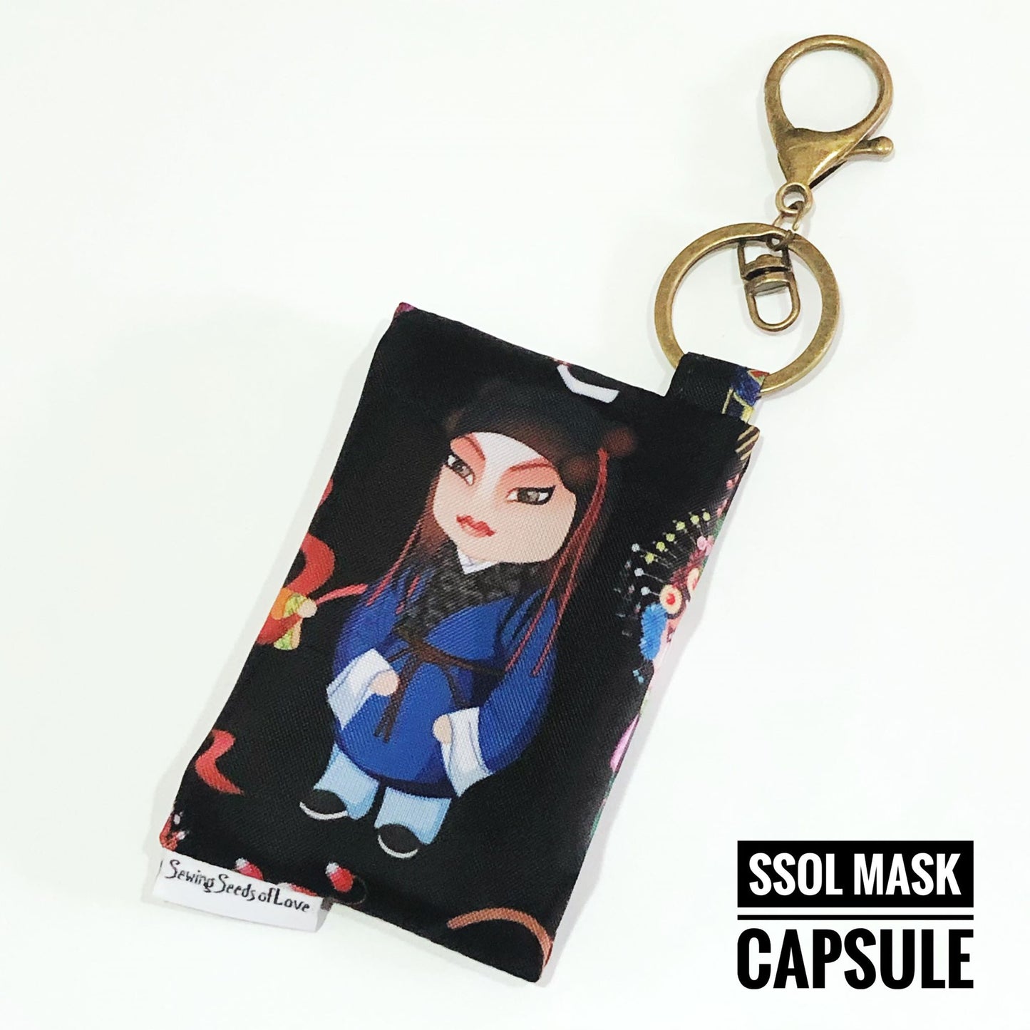 Mask Capsule - Chinese Opera Characters